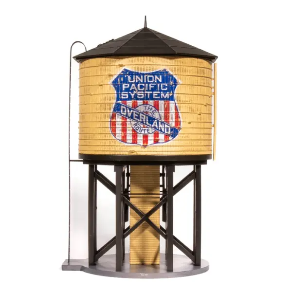 Broadway Limited HO Operating Water Tower Weathered Union Pacific