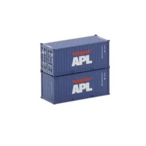 Jacksonville Terminal N 20' Standard Height Corrugated Container APL