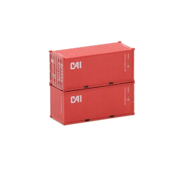 Jacksonville Terminal N 20' Standard Height Corrugated Container CAI