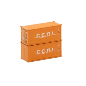 Jacksonville Terminal N 20' Standard Height Corrugated Container Compañía Chilena de Navegación Interoceánica (CCNI)