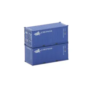 Jacksonville Terminal N 20' Standard Height Corrugated Container Cronos "Blue"