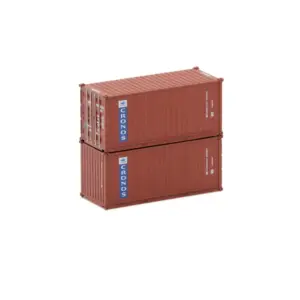 Jacksonville Terminal N 20' Standard Height Corrugated Container Cronos "Brown"