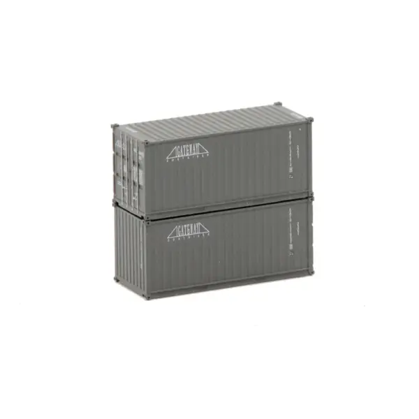 Jacksonville Terminal N 20' Standard Height Corrugated Container Gateway