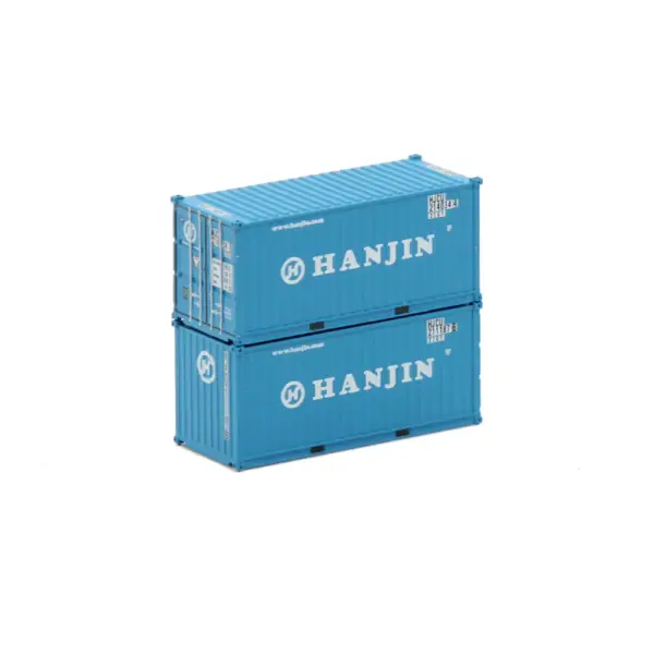 Jacksonville Terminal N 20' Standard Height Corrugated Container Hanjin