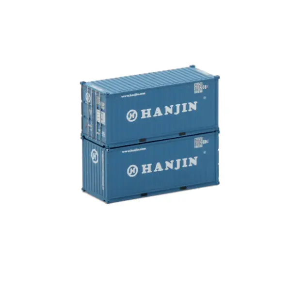 Jacksonville Terminal N 20' Standard Height Corrugated Container Hanjin - Image 2