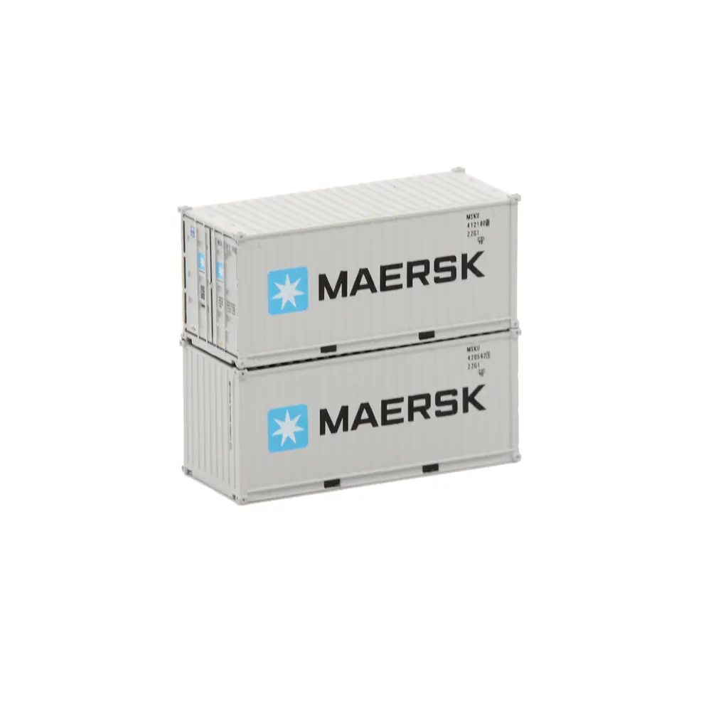 Jacksonville Terminal N 20' Standard Height Corrugated Container Maersk