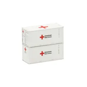 Jacksonville Terminal N 20' Standard Height Corrugated Container American Red Cross