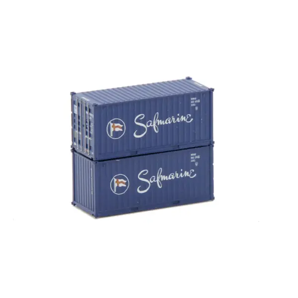 Jacksonville Terminal N 20' Standard Height Corrugated Container Safmarine