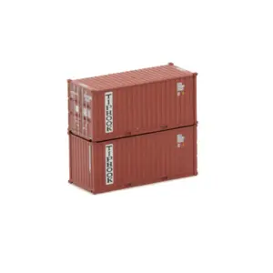 Jacksonville Terminal N 20' Standard Height Corrugated Container Tiphook