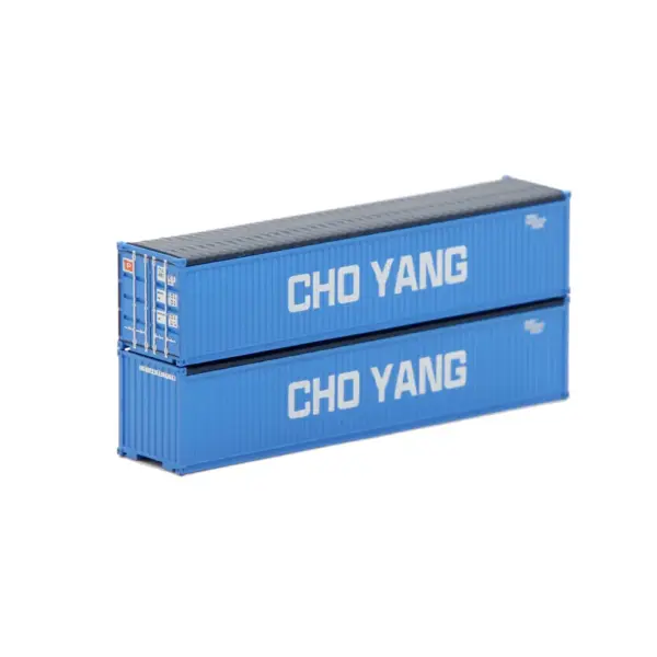 Jacksonville Terminal N 40' Canvas/Open Top Square Corrugation Container Cho Yang