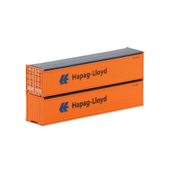 Jacksonville Terminal N 40' Canvas/Open Top Square Corrugation Container Hapag Lloyd