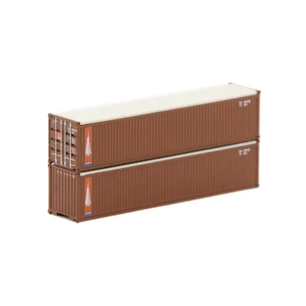 Jacksonville Terminal N 40' Canvas/Open Top Square Corrugation Container Transamerica
