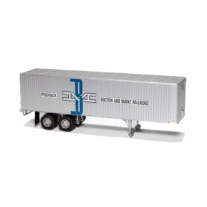 Rapido HO 35' Fruehauf Integral-Post Trailer Boston & Maine