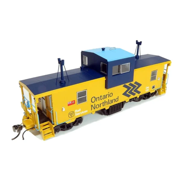 Rapido HO Angus Caboose Ontario Northland "Chevron" w/ Lights
