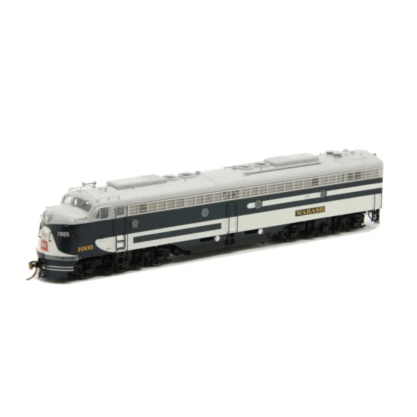 Rapido HO E8A Wabash "Bluebird" w/ DCC & Sound