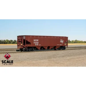 Scale Trains HO Kit Classic 70 Ton 4 Bay Hopper Milwaukee Road