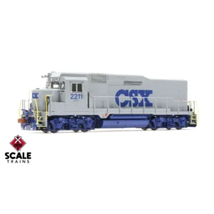 Scale Trains HO Rivet Counter GP30 Road Slug CSX "Stealth Scheme" w/ DCC & Sound