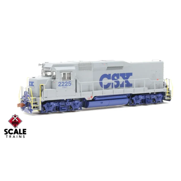 Scale Trains HO Rivet Counter GP30 Road Slug CSX "Stealth Scheme" w/ DCC & Sound - Image 2