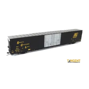 Tangent HO 86' Greenville High Cube Box Car Seaboard Coast Line