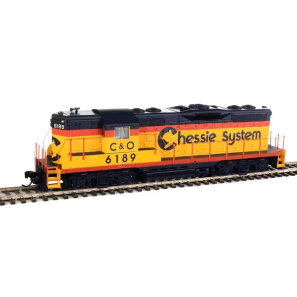 Walthers Mainline HO GP9 Phase II Chessie System "C&O" w/ DCC & Sound - Image 2