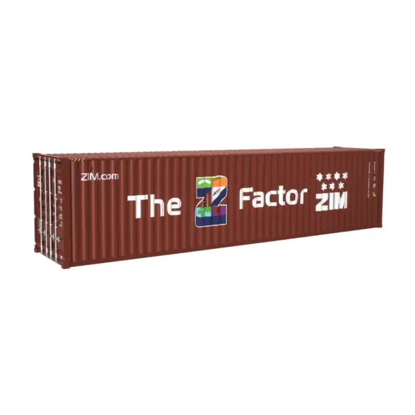 Atlas O Scale 40' High Cube Container Zim