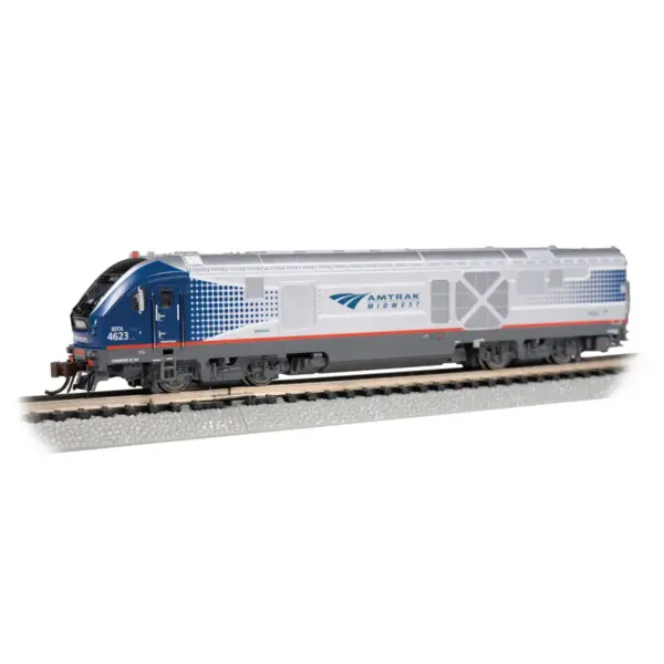 Bachmann N Siemens SC-44 Charger Amtrak "Midwest" #4623 w/ DCC & Sound
