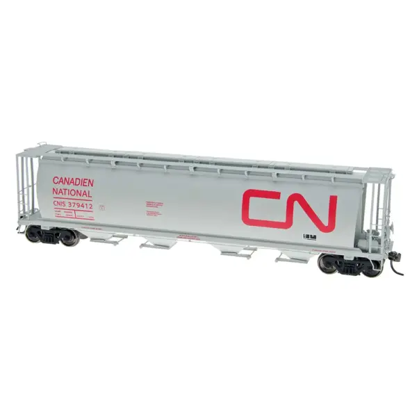 Intermountain HO NSC 4550 Cylindrical Hopper Trough Hatch Canadian National "Red Lettering"