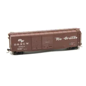 Intermountain HO 50' PS-1 Double Door Box Car Denver & Rio Grande
