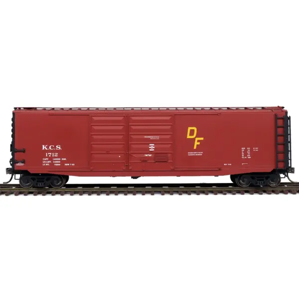 Intermountain HO 50' PS-1 Double Door Box Car Kansas City Southern