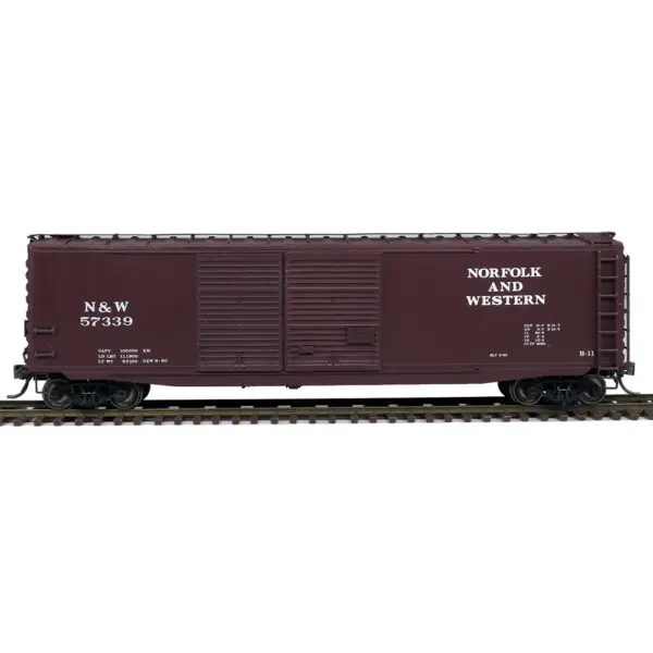 Intermountain HO 50' PS-1 Double Door Box Car Norfolk Western