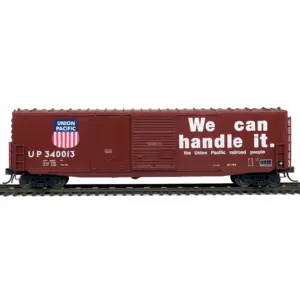 Intermountain HO 50' PS-1 Double Door Box Car Union Pacific "We Can Handle it