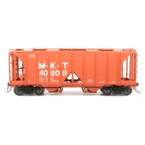 Intermountain HO 70 Ton 2 Bay Covered Hopper Open Sides Missouri Kansas Texas