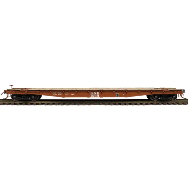 Intermountain HO 53' 6" 70 Ton Flat Car Delaware & Hudson
