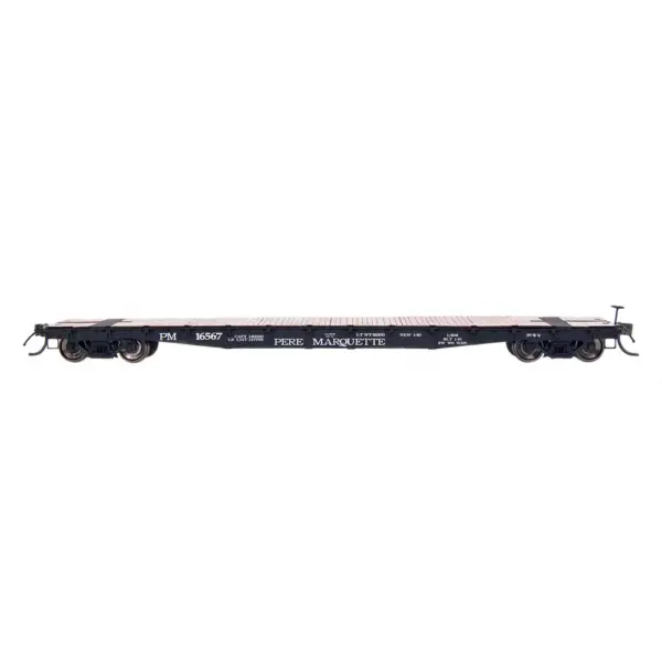Intermountain HO 53' 6" 70 Ton Flat Car Pere Marquette