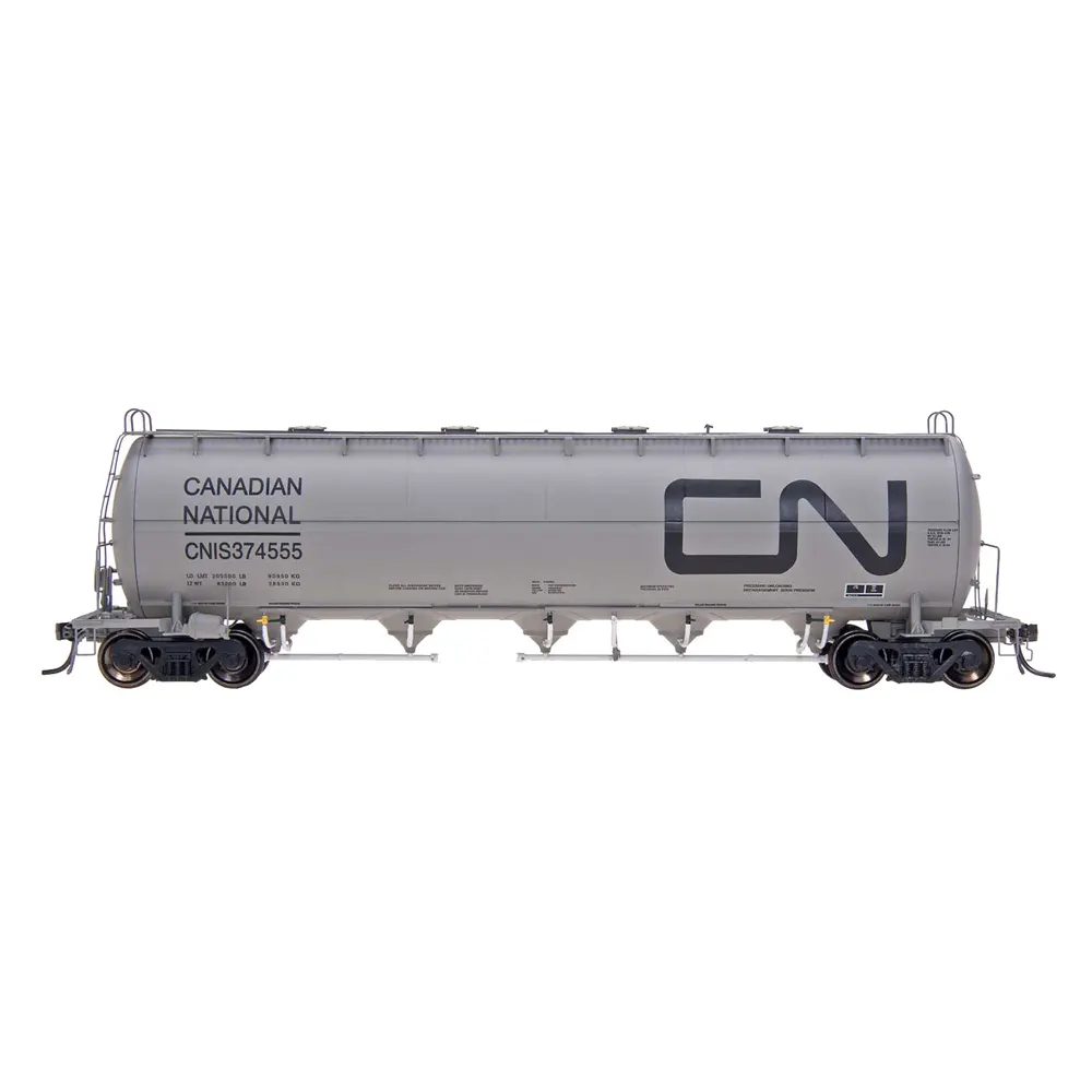 Intermountain HO Procor Pressure Flow Hopper Canadian National "Gray w/ Black Lettering"