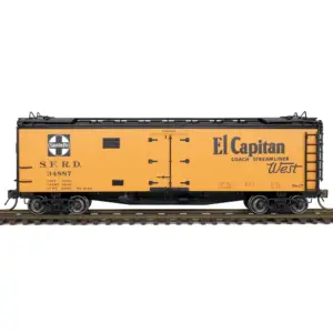 Intermountain HO Santa Fe Reefer RR27 Santa Fe "El Capitan"