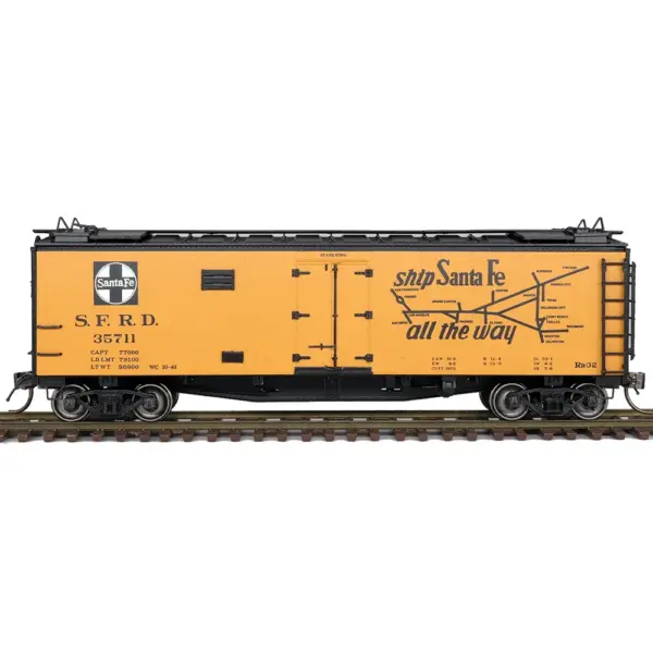 Intermountain HO Santa Fe Reefer RR32 Santa Fe "El Capitan" - Image 2