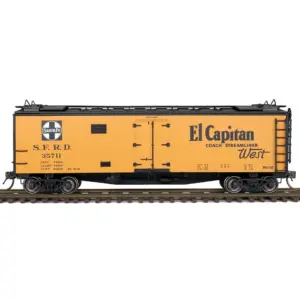 Intermountain HO Santa Fe Reefer RR32 Santa Fe "El Capitan"