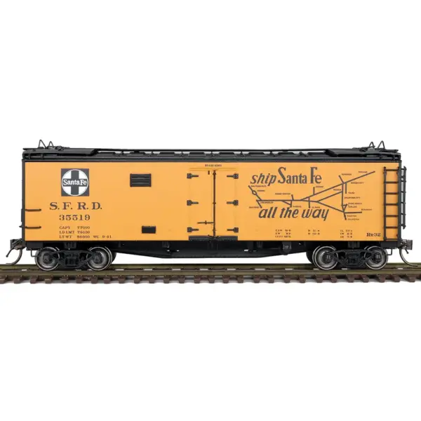 Intermountain HO Santa Fe Reefer RR32 Santa Fe "Grand Canyon Line" - Image 2
