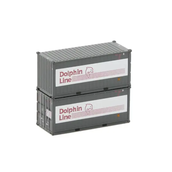 Jacksonville Terminal N 20' Standard Height Corrugated Container Dolphin Line