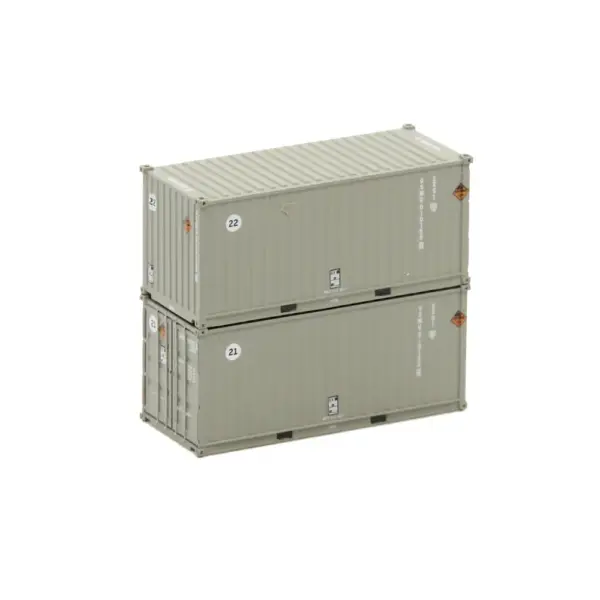 Jacksonville Terminal N 20' Standard Height Corrugated Container US Marines "USMU, A Scheme"