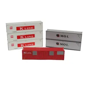 Jacksonville Terminal N 40' Reefer Container K Line & MOL 6 Pack