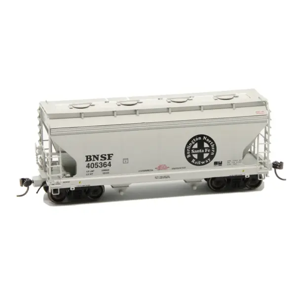 Intermountain HO 2970 2 Bay Covered Hopper BNSF "Gray"
