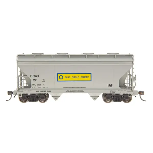 Intermountain HO 2970 2 Bay Covered Hopper Blue Circle Cement