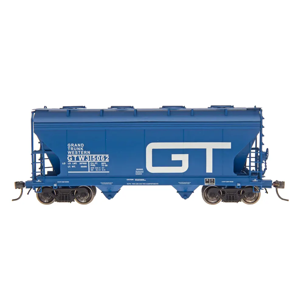 Intermountain HO 2970 2 Bay Covered Hopper Grand Trunk
