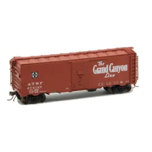 Intermountain HO 40' 12 Panel Box Car Santa Fe "Grand Canyon Line"