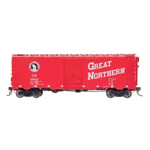 Intermountain HO 40' 12 Panel Box Car Great Northern "Vermillion Red"