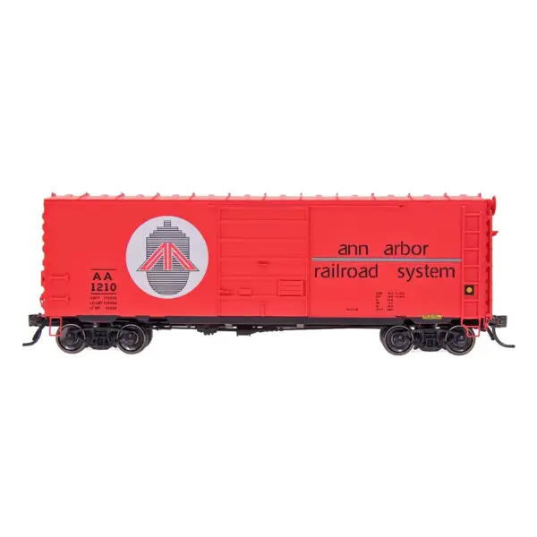 Intermountain HO 40' PS-1 Box Car Ann Arbor "Ferry in the Fog"