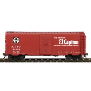 Intermountain HO 40' PS-1 Box Car Santa Fe "The Route Of The El Capitan"