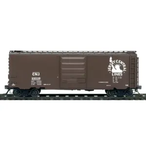 Intermountain HO 40' PS-1 Box Car Central of New Jersey
